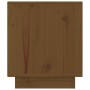 Mesita de noche de madera maciza de pino marrón miel 40x34x40cm de vidaXL, Mesitas de noche - Ref: Foro24-813331, Precio: 30,...