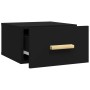 Mesitas de noche de pared 2 uds negro 35x35x20 cm de vidaXL, Mesitas de noche - Ref: Foro24-812837, Precio: 41,56 €, Descuent...