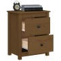 Bedside tables 2 pcs honey brown pine wood 50x35x61.5 cm by vidaXL, Nightstands - Ref: Foro24-813686, Price: 80,04 €, Discoun...