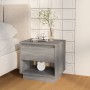 Mesitas noche 2 uds madera ingeniería gris Sonoma 45x34x44 cm de vidaXL, Mesitas de noche - Ref: Foro24-812984, Precio: 74,26...