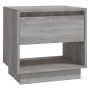 Mesitas noche 2 uds madera ingeniería gris Sonoma 45x34x44 cm de vidaXL, Mesitas de noche - Ref: Foro24-812984, Precio: 74,26...