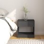 Bedside tables 2 pcs solid gray pine wood 40x31x40 cm by vidaXL, Nightstands - Ref: Foro24-808068, Price: 61,92 €, Discount: %