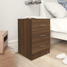 Nightstands 2 pcs oak brown plywood 38x35x56 cm by vidaXL, Nightstands - Ref: Foro24-815326, Price: 105,98 €, Discount: %