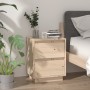 Bedside tables 2 pcs solid pine wood 40x35x50 cm by vidaXL, Nightstands - Ref: Foro24-813316, Price: 91,71 €, Discount: %