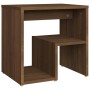 Bedside tables 2 pcs brown oak plywood 40x30x40 cm by vidaXL, Nightstands - Ref: Foro24-815182, Price: 45,16 €, Discount: %