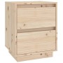 Mesitas de noche 2 uds madera maciza de pino 40x35x50 cm de vidaXL, Mesitas de noche - Ref: Foro24-813316, Precio: 92,47 €, D...