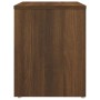 Bedside tables 2 pcs brown oak plywood 40x30x40 cm by vidaXL, Nightstands - Ref: Foro24-815182, Price: 45,16 €, Discount: %