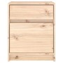 Solid pine wood bedside table 40x31x50 cm by vidaXL, Nightstands - Ref: Foro24-808123, Price: 47,37 €, Discount: %