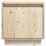 Mesitas de noche 2 uds madera maciza de pino 40x30x40 cm de vidaXL, Mesitas de noche - Ref: Foro24-813306, Precio: 67,99 €, D...