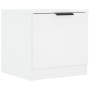 White bedside table 40x39x40 cm by vidaXL, Nightstands - Ref: Foro24-811196, Price: 33,44 €, Discount: %