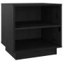 Mesitas de noche 2 uds madera maciza de pino negro 40x34x40 cm de vidaXL, Mesitas de noche - Ref: Foro24-813334, Precio: 45,1...