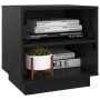 Bedside tables 2 pcs solid black pine wood 40x34x40 cm by vidaXL, Nightstands - Ref: Foro24-813334, Price: 45,11 €, Discount: %