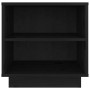 Mesitas de noche 2 uds madera maciza de pino negro 40x34x40 cm de vidaXL, Mesitas de noche - Ref: Foro24-813334, Precio: 45,1...