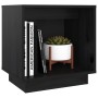 Bedside tables 2 units solid black pine wood 40x30x40 cm by vidaXL, Nightstands - Ref: Foro24-813344, Price: 43,61 €, Discoun...