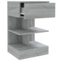 Mesita de noche madera contrachapada gris Sonoma 40x35x65 cm de vidaXL, Mesitas de noche - Ref: Foro24-816043, Precio: 47,99 ...