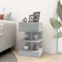 Sonoma gray plywood bedside table 40x35x65 cm by vidaXL, Nightstands - Ref: Foro24-816043, Price: 47,99 €, Discount: %