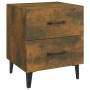 Bedside tables 2 units in smoked oak color 40x35x47.5 cm by vidaXL, Nightstands - Ref: Foro24-817292, Price: 68,99 €, Discoun...