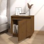 Bedside tables 2 units made of pine wood in honey brown color 40x30x40 cm by vidaXL, Nightstands - Ref: Foro24-813312, Price:...