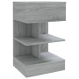 Mesitas de noche 2 uds madera gris Sonoma 40x35x65 cm de vidaXL, Mesitas de noche - Ref: Foro24-816044, Precio: 100,41 €, Des...