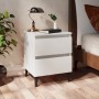 Bedside tables 2 pcs white plywood 40x35x50 cm by vidaXL, Nightstands - Ref: Foro24-805870, Price: 108,37 €, Discount: %