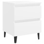 Bedside tables 2 pcs white plywood 40x35x50 cm by vidaXL, Nightstands - Ref: Foro24-805870, Price: 108,37 €, Discount: %