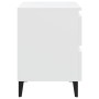 Bedside tables 2 pcs white plywood 40x35x50 cm by vidaXL, Nightstands - Ref: Foro24-805870, Price: 108,37 €, Discount: %