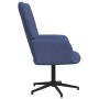 Relaxation chair with footrest blue fabric by vidaXL, Armchairs - Ref: Foro24-327978, Price: 89,99 €, Discount: %