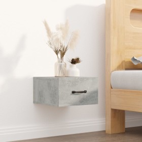 Concrete gray wall bedside table 35x35x20 cm by vidaXL, Nightstands - Ref: Foro24-812860, Price: 29,99 €, Discount: %