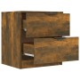 Smoked oak plywood nightstand by vidaXL, Nightstands - Ref: Foro24-817033, Price: 33,99 €, Discount: %