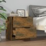 Smoked oak plywood nightstand by vidaXL, Nightstands - Ref: Foro24-817033, Price: 33,99 €, Discount: %