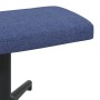 Relaxsessel mit Fußstütze aus blauem Stoff von vidaXL, Sessel - Ref: Foro24-327978, Preis: 89,07 €, Rabatt: %