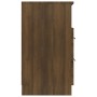 Mesita de noche madera contrachapada color roble marrón de vidaXL, Mesitas de noche - Ref: Foro24-817043, Precio: 51,30 €, De...