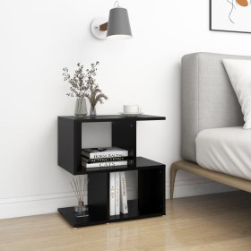 Mesita de noche madera contrachapada negro 50x30x51,5cm de vidaXL, Mesitas de noche - Ref: Foro24-806366, Precio: 34,44 €, De...