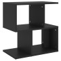 Mesita de noche madera contrachapada negro 50x30x51,5cm de vidaXL, Mesitas de noche - Ref: Foro24-806366, Precio: 34,44 €, De...