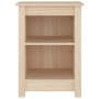 Mesitas de noche 2 uds madera maciza de pino 40x35x55 cm de vidaXL, Mesitas de noche - Ref: Foro24-820957, Precio: 78,99 €, D...