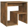 Smoked oak plywood nightstand 40x30x40 cm by vidaXL, Nightstands - Ref: Foro24-815177, Price: 32,90 €, Discount: %