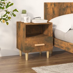 Smoked oak nightstand 40x35x47 cm by vidaXL, Nightstands - Ref: Foro24-817297, Price: 31,70 €, Discount: %