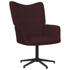 Silla de relajación de tela morado de vidaXL, Sillones - Ref: Foro24-327973, Precio: 71,99 €, Descuento: %