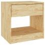 Mesitas de noche 2 uds madera maciza de pino 40x31x40 cm de vidaXL, Mesitas de noche - Ref: Foro24-808064, Precio: 54,61 €, D...