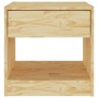 Mesitas de noche 2 uds madera maciza de pino 40x31x40 cm de vidaXL, Mesitas de noche - Ref: Foro24-808064, Precio: 54,61 €, D...