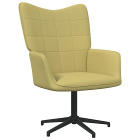 Silla de relajación de tela verde de vidaXL, Sillones - Ref: Foro24-327968, Precio: 75,99 €, Descuento: %