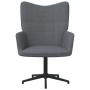 Dunkelgrauer Stoff-Entspannungssessel mit Fußstütze von vidaXL, Sessel - Ref: Foro24-327975, Preis: 103,99 €, Rabatt: %