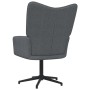 Dunkelgrauer Stoff-Entspannungssessel mit Fußstütze von vidaXL, Sessel - Ref: Foro24-327975, Preis: 103,99 €, Rabatt: %