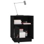 Bedside tables 2 pcs solid black pine wood 40x34x55 cm by vidaXL, Nightstands - Ref: Foro24-818324, Price: 76,92 €, Discount: %