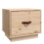 Mesita de noche madera maciza de pino 40x34x35 cm de vidaXL, Mesitas de noche - Ref: Foro24-818285, Precio: 42,71 €, Descuent...