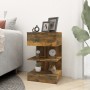 Bedside table made of smoked oak plywood, measuring 40x35x65 cm. by vidaXL, Nightstands - Ref: Foro24-816041, Price: 50,22 €,...