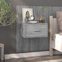 Sonoma Gray Wall Nightstand by vidaXL, Nightstands - Ref: Foro24-816954, Price: 38,22 €, Discount: %