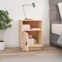 Mesita de noche madera maciza de pino 40x34x55 cm de vidaXL, Mesitas de noche - Ref: Foro24-818315, Precio: 62,99 €, Descuent...