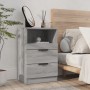 Sonoma Gray Plywood Nightstand by vidaXL, Nightstands - Ref: Foro24-817041, Price: 68,05 €, Discount: %