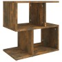 Bedside table made of smoked oak plywood, measuring 50x30x51.5cm. by vidaXL, Nightstands - Ref: Foro24-815828, Price: 34,24 €...